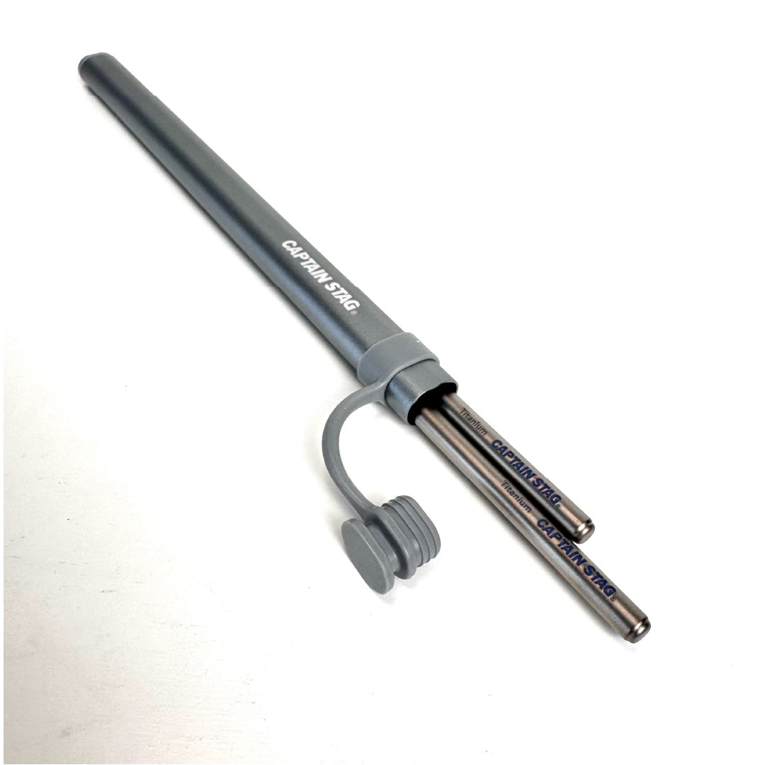 鹿牌 CAPTAIN STAG｜鈦製筷子附外出盒｜ UH-3004