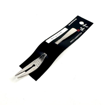 日本片力｜和味槌目｜艷消不鏽鋼餐具｜日本製｜日式水果叉｜ SY-6