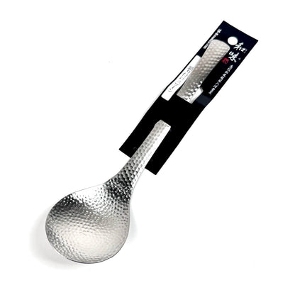 日本片力｜和味槌目｜艷消不鏽鋼餐具｜日本製｜日式餐勺｜ S-13