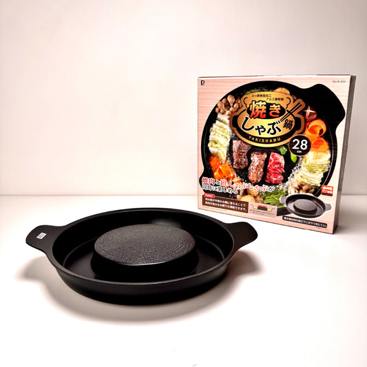 日本 Pearl｜28cm 火烤兩用鍋｜烤盤｜壽喜燒鍋｜HC-650
