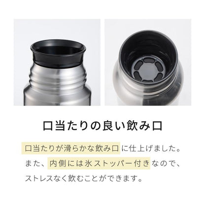 【日本燕三条製】Tamahashi 燕市真空斷熱保溫瓶 (360ml / 500ml) (直筒款/曲線款)